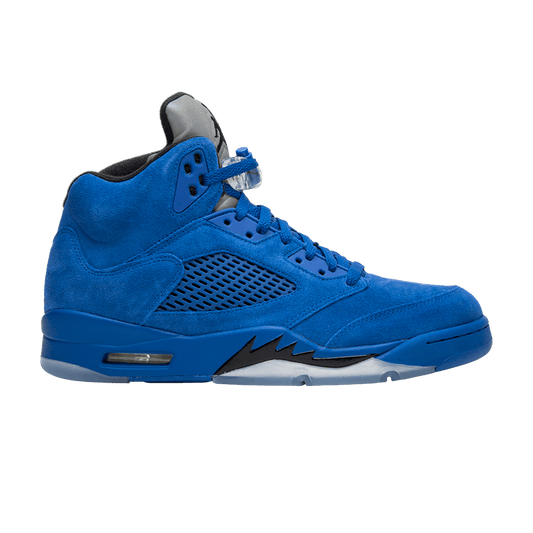 Jordan 5 blue suede